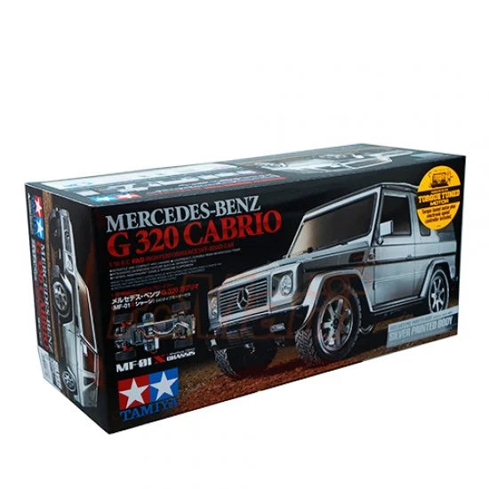 Tamiya 1/10 Mercedes-Benz G320 Cabriolet (painted) MF-01X - 58635