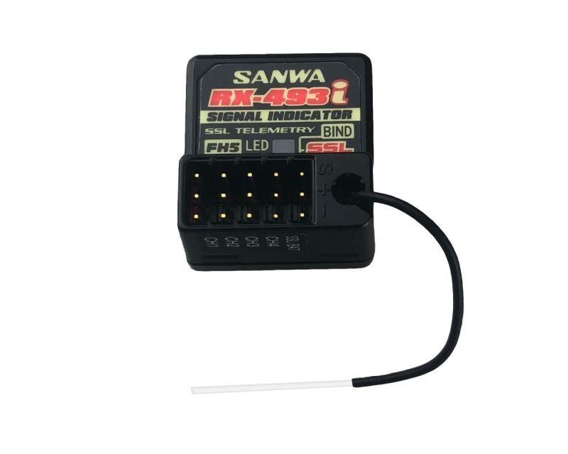 Sanwa M17 Radio + RX-493i Receiver &amp; Preinstalled Battery - 101A32483A