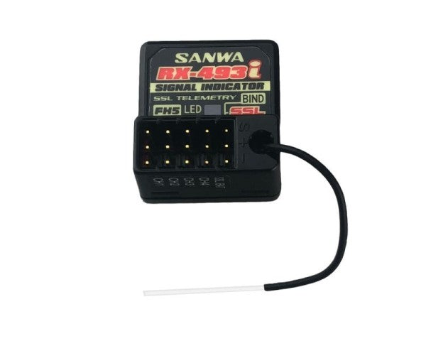 Sanwa M17S remote control including RX-493i receiver