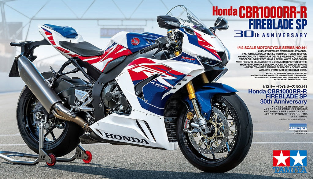 Tamiya 1/12 Honda CBR1000RR-R Fireblade SP 30th Anniv.