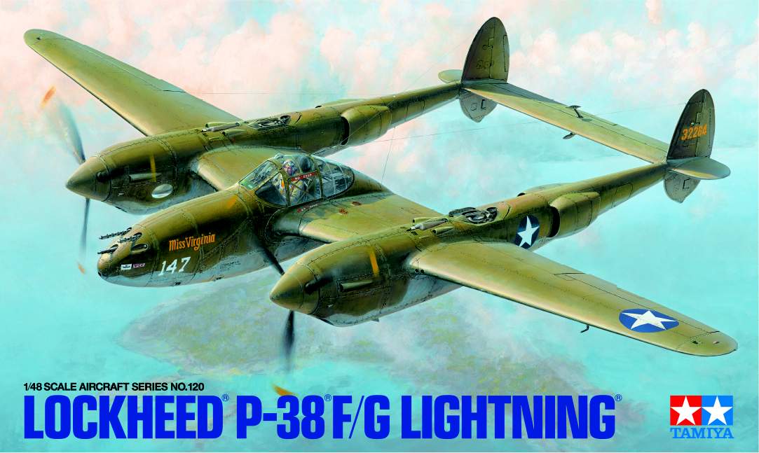 Tamiya 1/48 Lockheed P-38 F/G Lightning