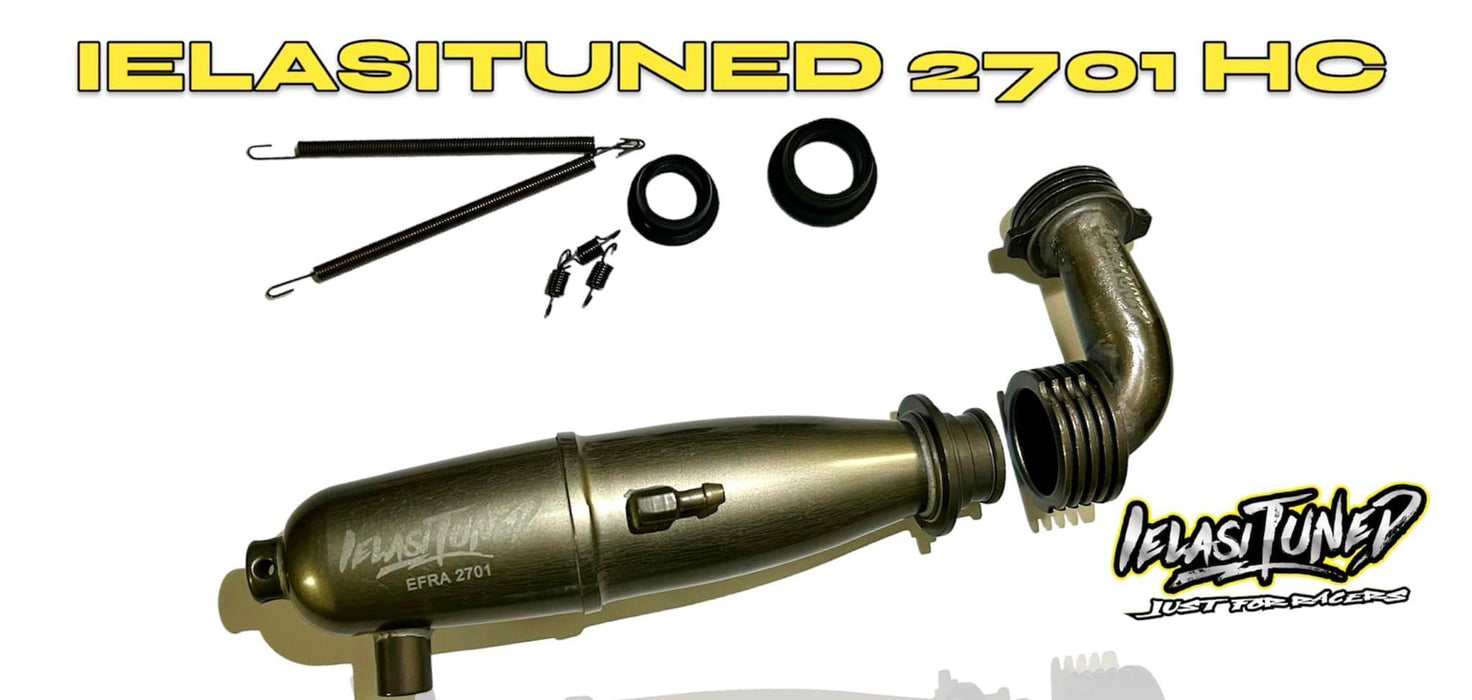 IELASI TUNED 1/10 Onroad Reso Kit - Efra 2701 + Krümmer Kit (Hard Coated) New 2024 - ILS-2701-HC