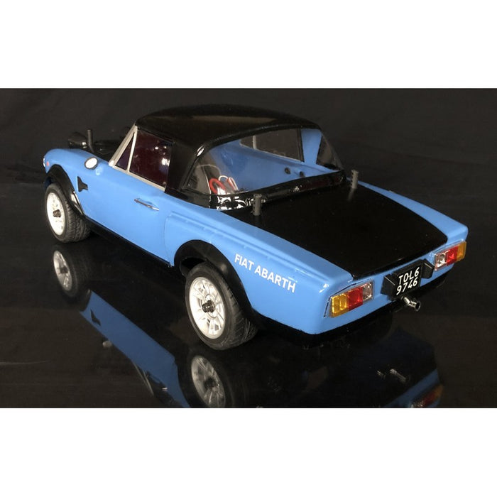 Rally Legends 124 Abarth Rally Blue / Black - 1:10 RTR