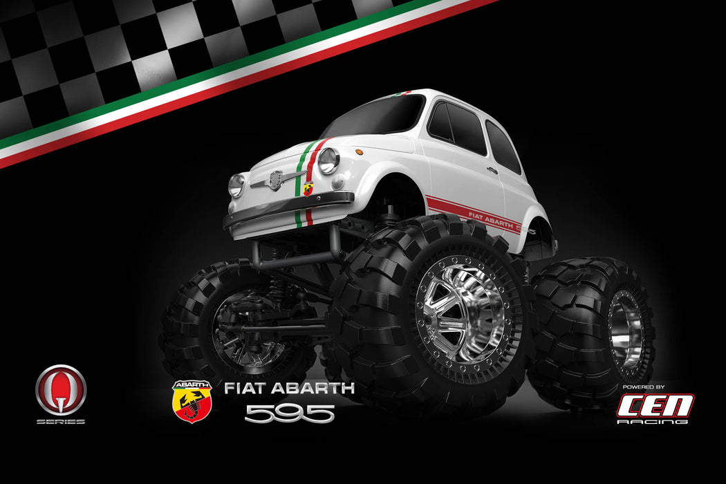 Fiat Abarth 595 Q-Series 1/12 Solid Axle RTR