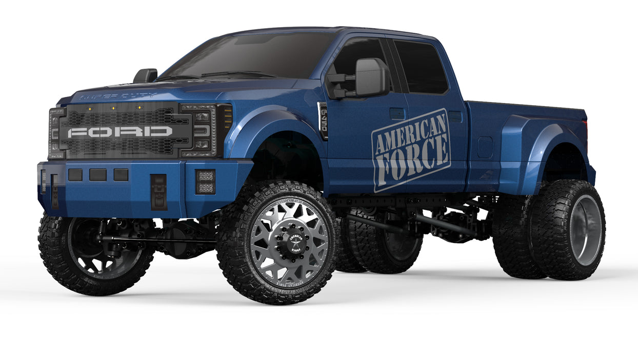 Ford F450 SD 1/10 Solid Axle RTR Blue