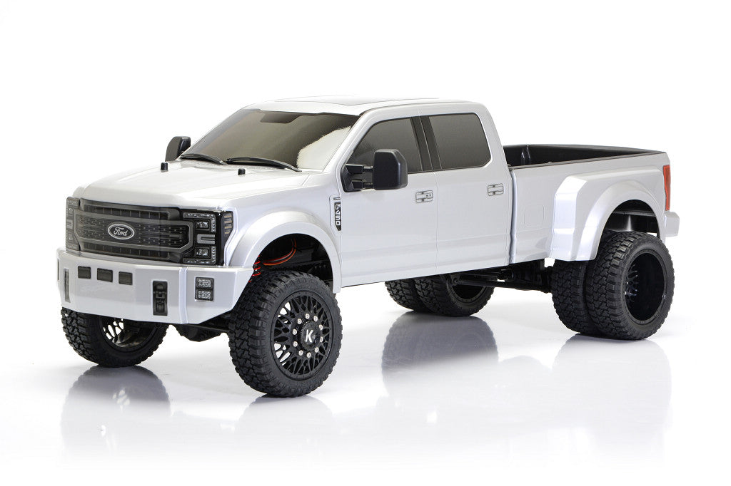 Ford F450 SD  1/10 RTR Silver Mercury