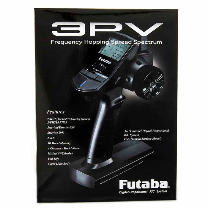 Futaba T3PV remote control + R304SB receiver 2.4GHz T-FHSS