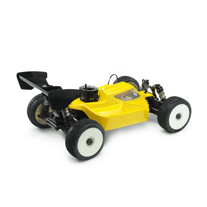 Xtreme ARIA PRECUT SWORKZ S35-4EVO 1/8 Scale Nitro Buggy Competition Body Shell - Light 1.0mm - MTB0425-10CW