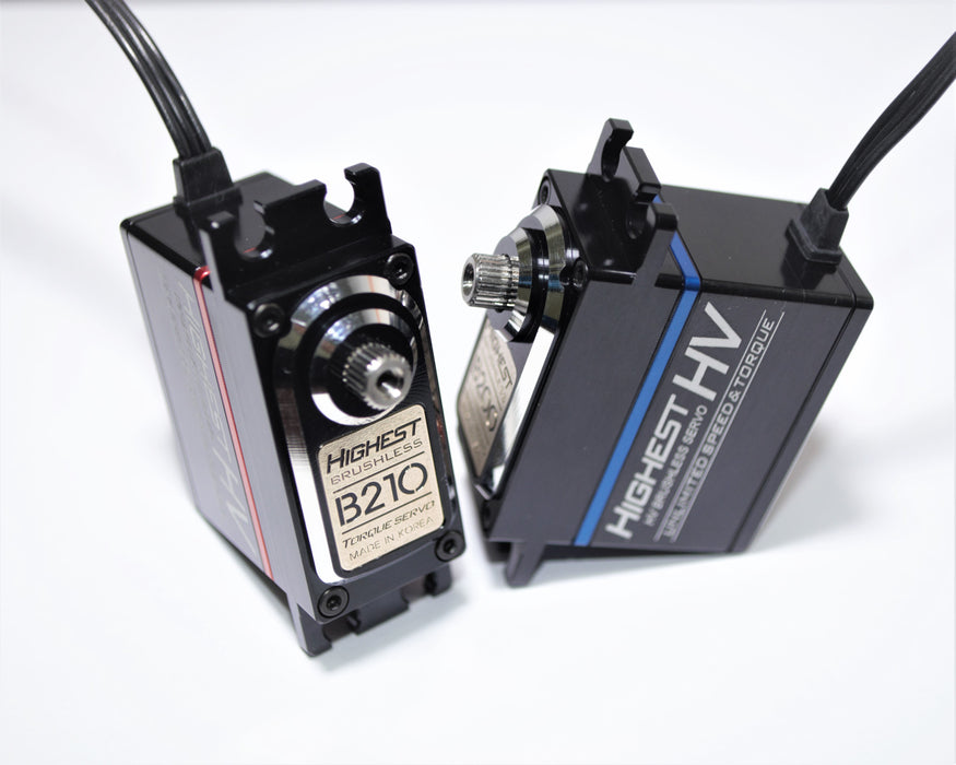 Highest B210 Torque (0.09s/31.1kg/7.4V) Brushless Servo