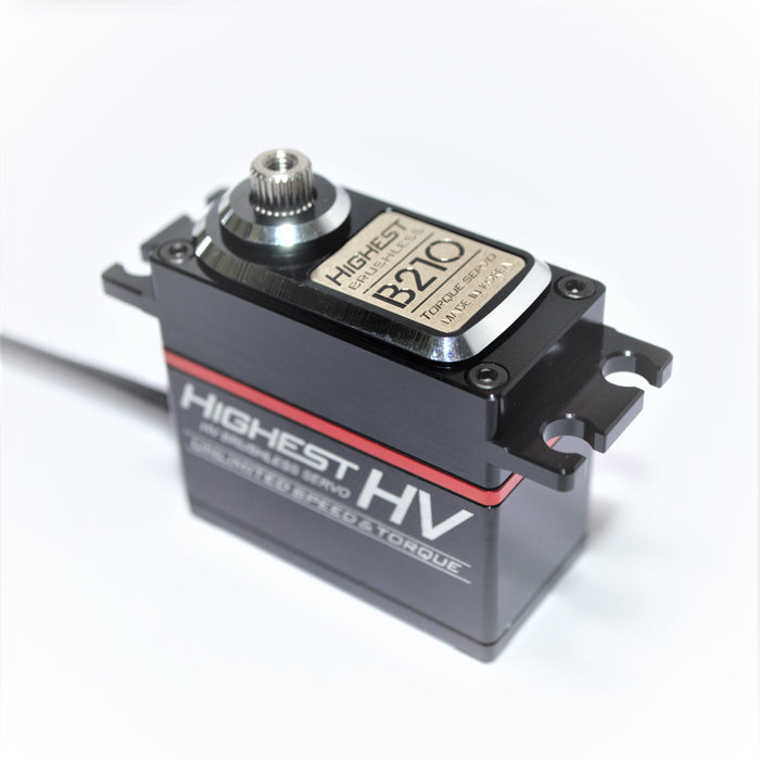 Highest B210 Torque (0.09s/31.1kg/7.4V) Brushless Servo