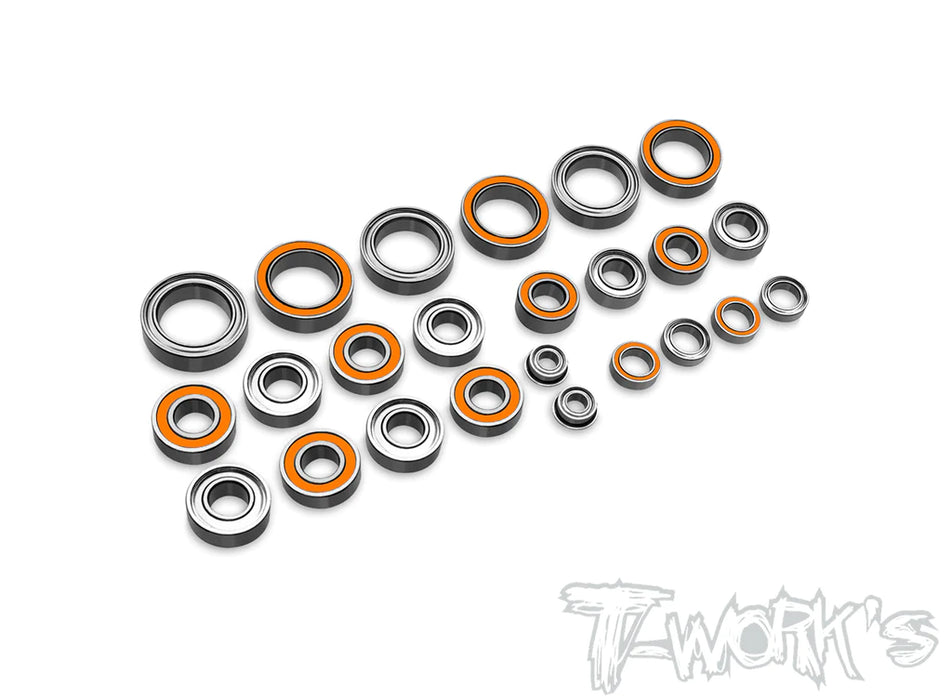 T-Works BBS-S14-4C Precision Ball Bearing Set for Sworkz S14-4C - 24pcs.