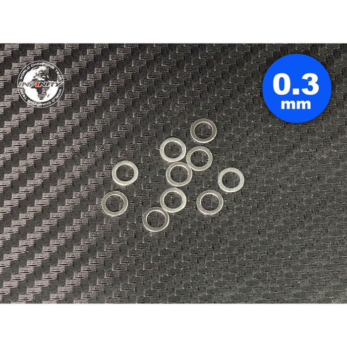 Infinity 4X6 SHIM SET - 0.1, 0.2, 0.3MM (10) CM-A004-04