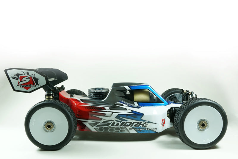 Sworkz S35-4 EVO 1/8 Nitro 4WD Buggy Offroad Competition Chassis Kit - SW910041