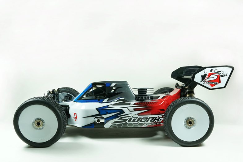 Sworkz S35-4 EVO 1/8 Nitro 4WD Buggy Off-Road Competition Chassis Kit - SW910041