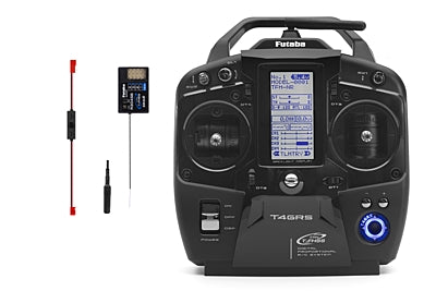 Futaba 4GRS Stick Transmitter + R304SB receiver (with telemetry)