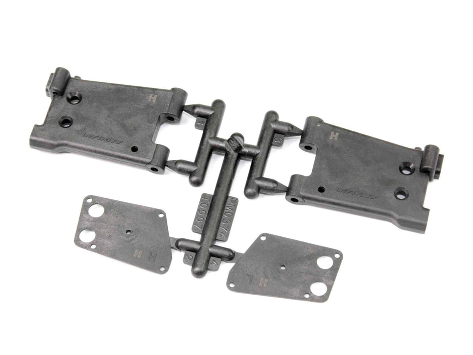 Infinity REAR LOWER ARM SET - HARD (1) G007BH