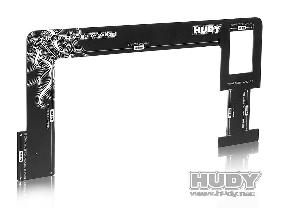 Hudy Body Gauge 1/10 Nitro Touring Cars - 107770