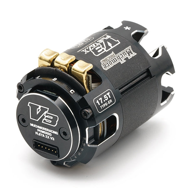 MUCHMORE FLETA ZX V3 17.5T ER Spec Brushless Motor w/19XTM (1) MR-V3ZX175ERTM