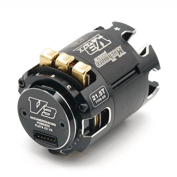 MUCHMORE FLETA ZX V3 21.5T ER Spec Brushless Motor w/19XTM (1) MR-V3ZX215ERTM