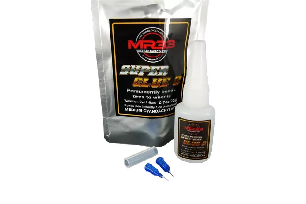 MR33 Super Glue for Rubber Tire incl. Tip Ver.2