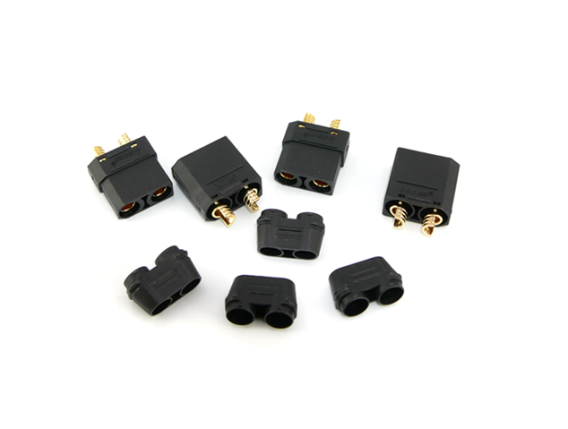 MR33 XT90 Connector Male &amp; Female (2+2) - XT90-FCMC