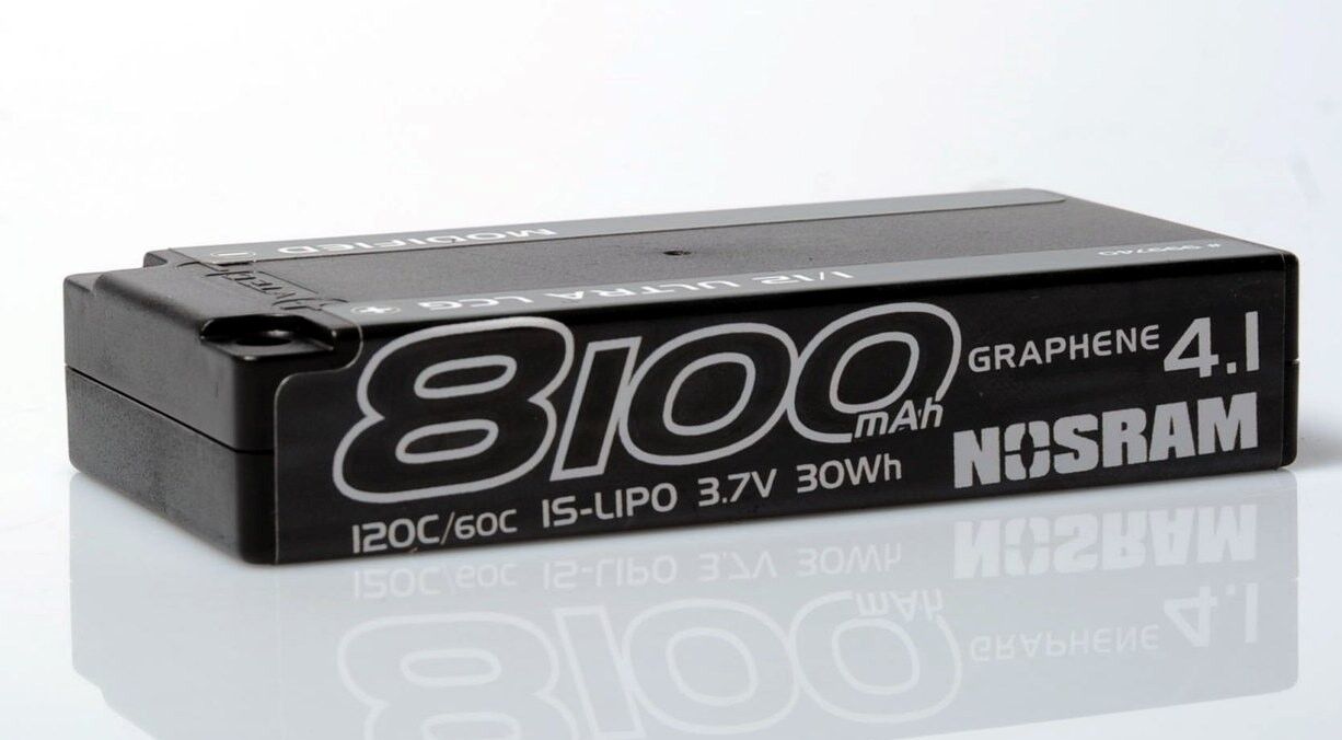 Nosram Graphene-4.1 8100mAh 3.7V 120C/60C 1S LiPo Akku - 999740