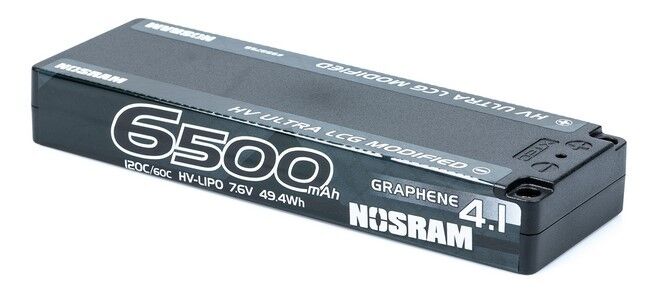 Nosram Graphene-4.1 6500mAh HV Ultra LCG Modified LiPo 7.6V 120C/60C - 237g - 999758