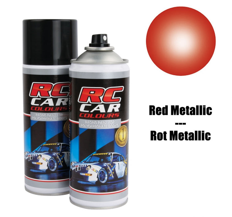 RC Car Colors METALIC RED 937 Lexan Color Spray 150ml - PRC00937