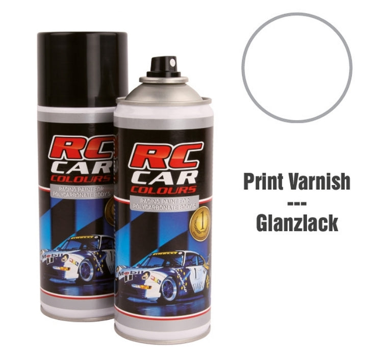 RC Car Colors PRINT &amp; CHROME VARNISH 943 Lexan Color Spray 150ml - PRC00943