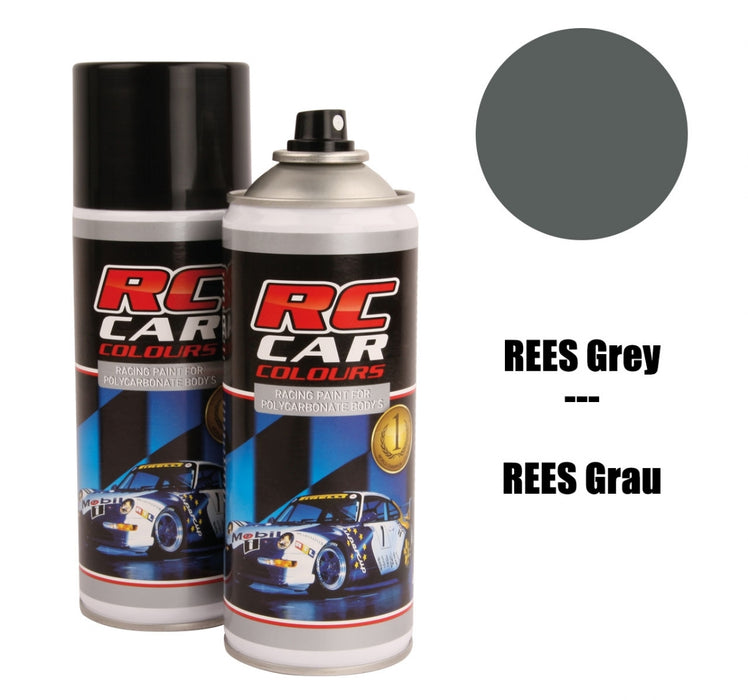 RC Car Colors REES GRAY 952 Lexan Color Spray 150ml - PRC00952