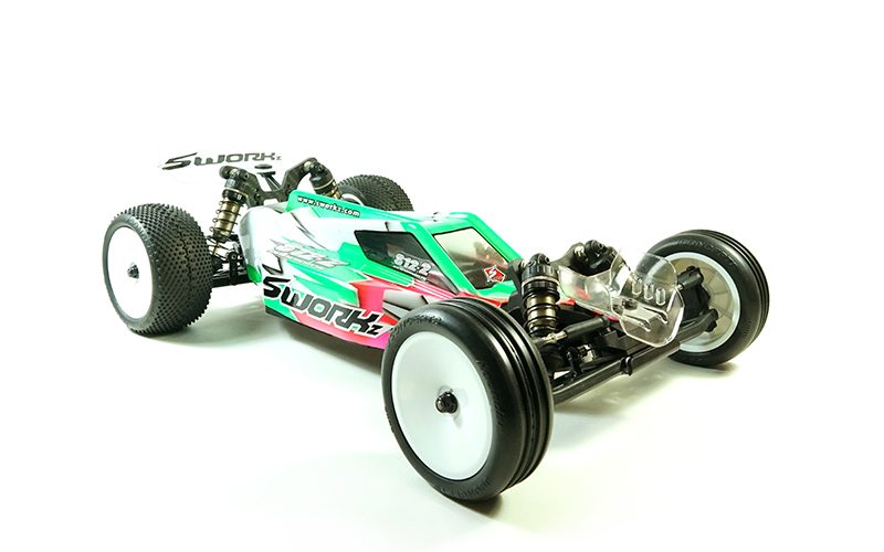 Sworkz S12-2D EVO 1/10 Electric 2WD Buggy Offroad Competition Chassis Kit (Dirt Edition) - SW910033DE