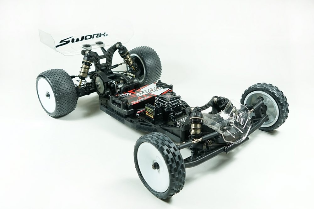 Sworkz S12-2C EVO 1/10 Electric 2WD Buggy Offroad Competition Chassis Kit (Carpet Edition) - SW910033CE