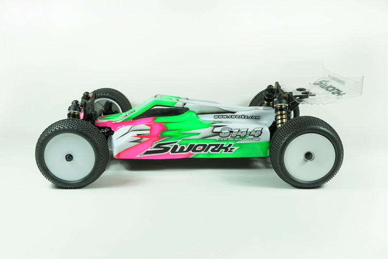 Sworkz S14-4D 1/10 Electric 4WD Buggy Offroad Competition Chassis Kit (Dirt Edition) - SW910034D