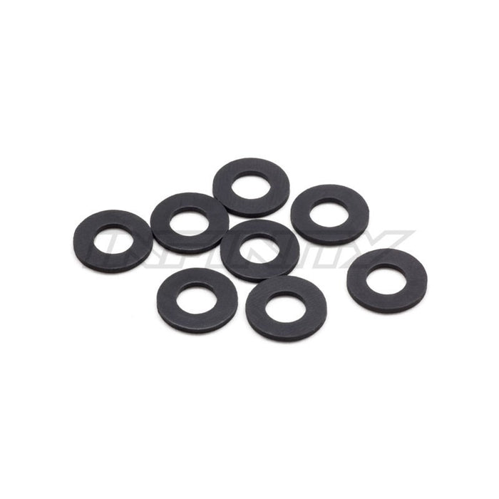 Infinity RUBBER BODY MOUNT SPACERS - 6X12X1.0MM (8) SMJ1034