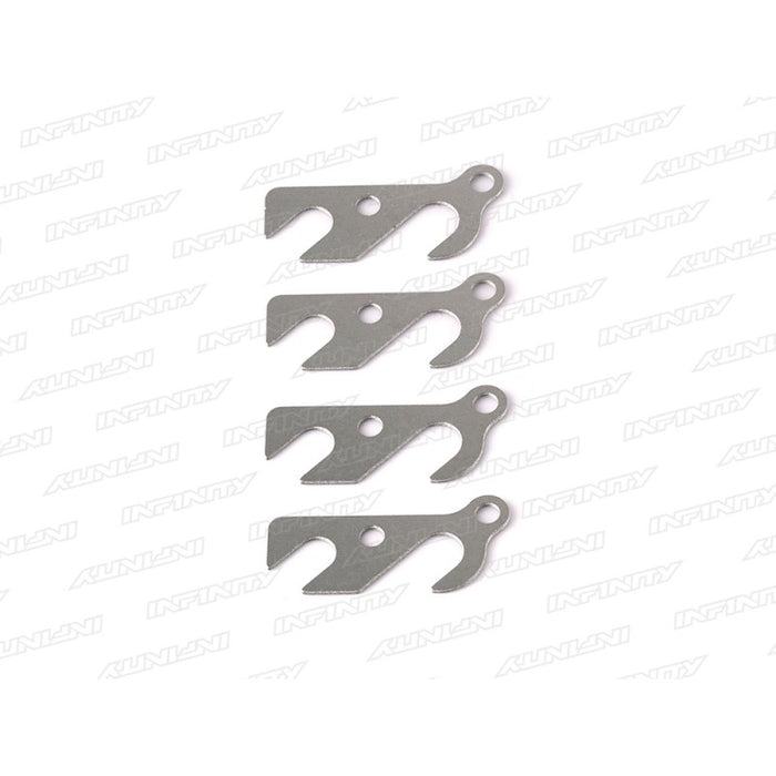 Infinity LOWER SUSPENSION HOLDER SPACERS 0.4MM (4) T201-0.4