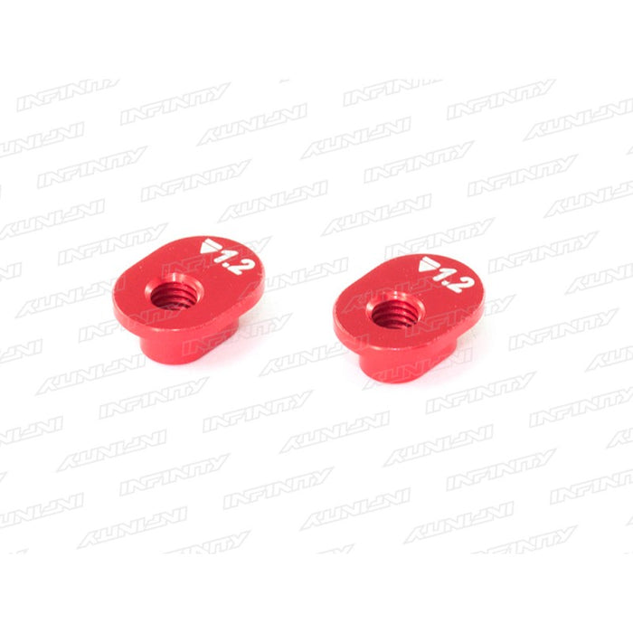 Infinity ALUMINUM SHOCK MOUNT BUSHING 1.2MM (2) T222-1.2