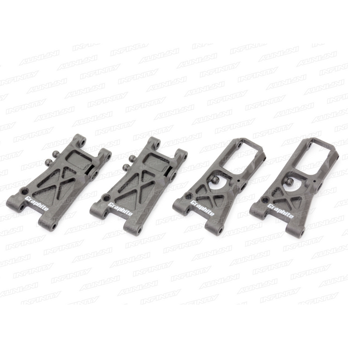 Infinity LOWER SUSPENSION ARM SET - SUPER HARD (4) T307SH