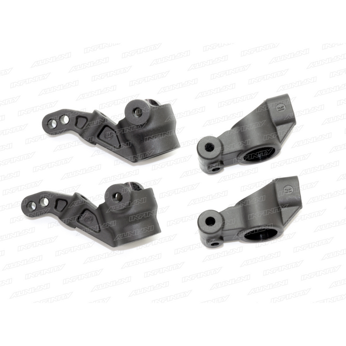 Infinity STEERING BLOCK / REAR UPRIGHT SET - HARD (4) T308H