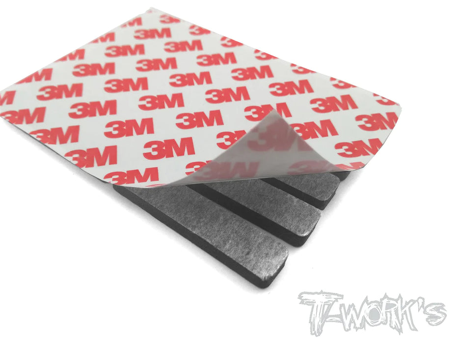 T-Works TA-114-2 Body Support Foam 2mm (2x decals)