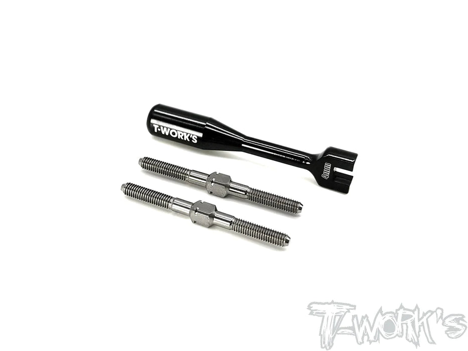 T-Works TB-220 64 Titanium Turnbuckle Set for Awesomatix A12