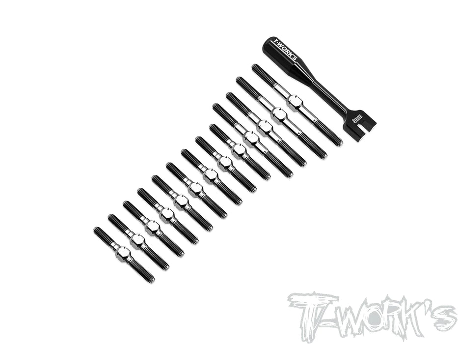 T-Works TB-289 64 Titanium Turnbuckle Set for Awesomatix A800R