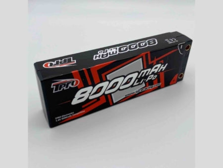 TPRO Lipo 8000mah 7.4V 2S Competition - 5mm - TP73006