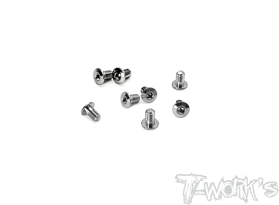 T-Works TSS-305LP 3x5mm Hex. Socket Head Low Profile Half Thread Screws (8)