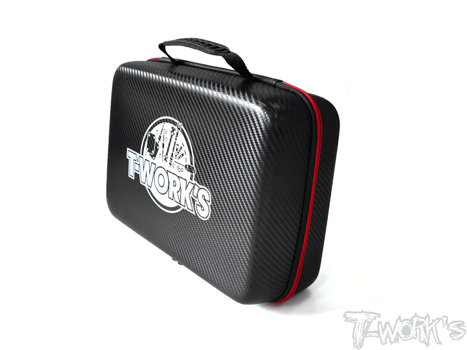 T-Works TT-075-C Compact Hard Case Parts Bag L (1) 33x23x10cm