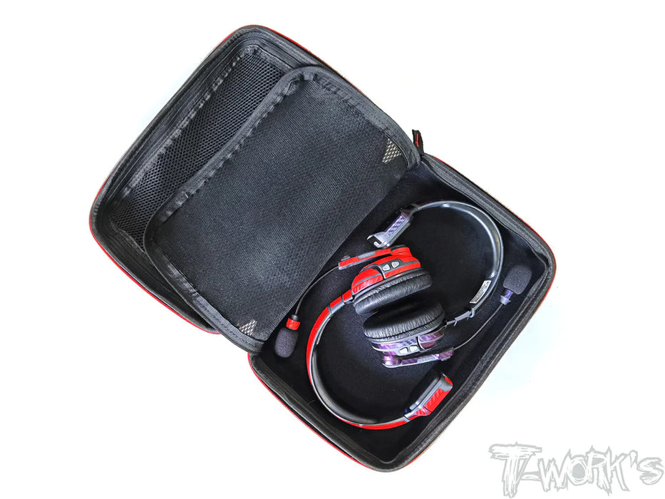 T-Works TT-075-C Compact Hard Case Parts Bag L (1) 33x23x10cm