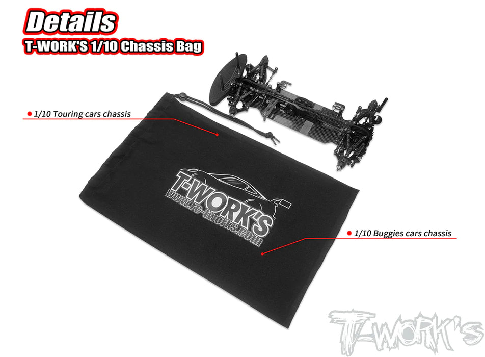 T-Works TT-115-A T-WORK'S 1/10 Chassis Bag (1) - 30x50cm