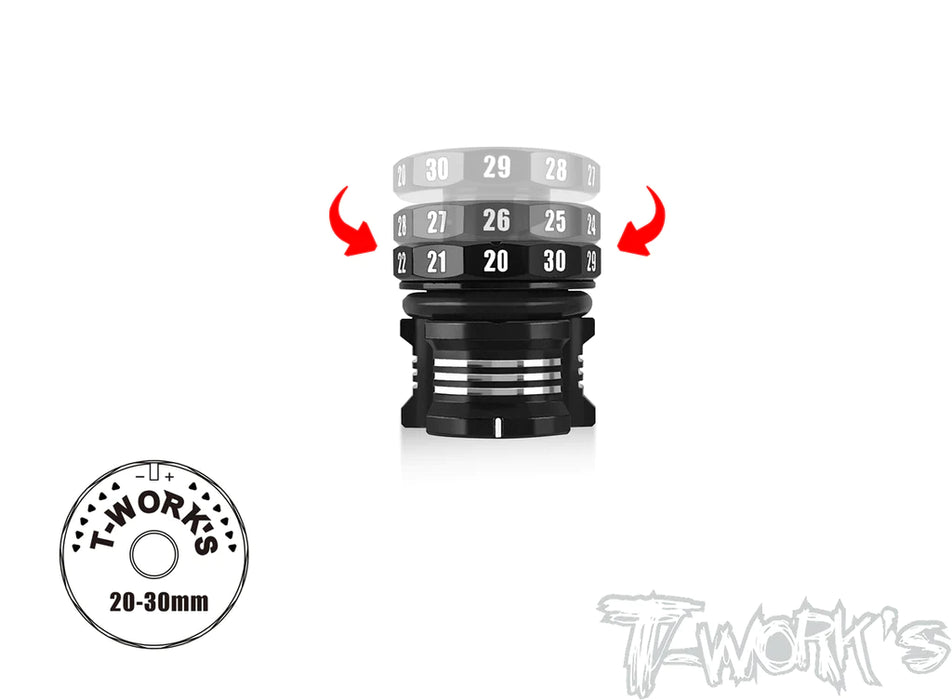 T-Works TT-116-A V2 Adjustable Ride Height Gauge 20-30mm