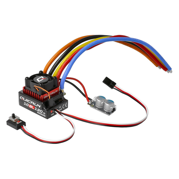 Hobbywing QuicRun 10BL120 SENSORED G2 ESC -  HW30125002