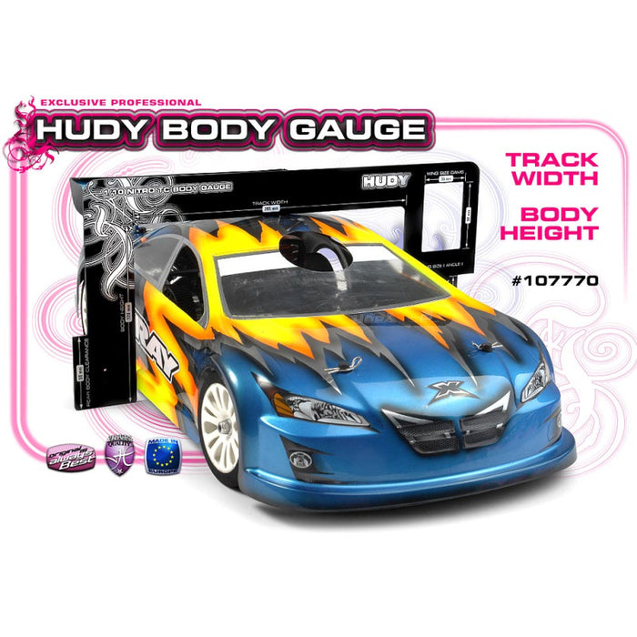 Hudy Body Gauge 1/10 Nitro Touring Cars - 107770