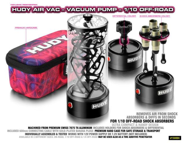 Hudy Air Vac Vakuum Pumpe OffRoad - 104004